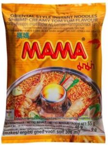 Лапша Mama со вкусом кремовый том-ям 55 г