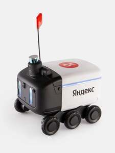 Радиоуправляемая игрушка Яндекс Робот-доставщик, с пультом управления (с картой OZON)