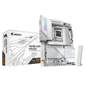 Материнская плата GIGABYTE X870E AORUS PRO ICE AM5 AMD ATX RTL (с ВБ кошельком)