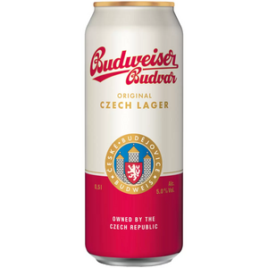 Пиво Budweiser Budvar светлое 0,5 л ж/б