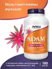 Мультивитамины для мужчин NOW ADAM 180 капсул (с макс. кошельком и подпиской ВБ)