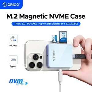 Магнитный картридер  для iPhone ORICO AP42P 10 Гб/с