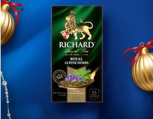 Чай травяной RICHARD Royal Alpine Herbs 7 альпийских трав, 25сашет (с ВБ кошельком)