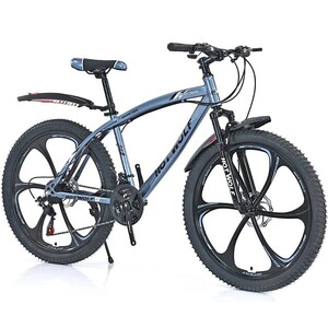 Горный велосипед HOT WOLF 26HW-556, сталь, 26 дюймов, 24 скорости, 4 цвета