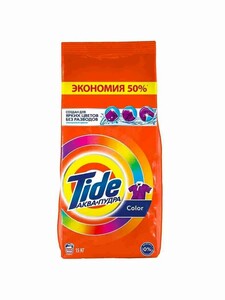Порошок стиральный Tide Колор, 15 кг (с картой OZON)